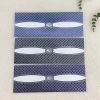 High-end European-style new simple and individual embossed pearlescent texture acrylic decoration wedding invitations, banquet invitations, birthday cards, business invitations, customized wholesale details Picture